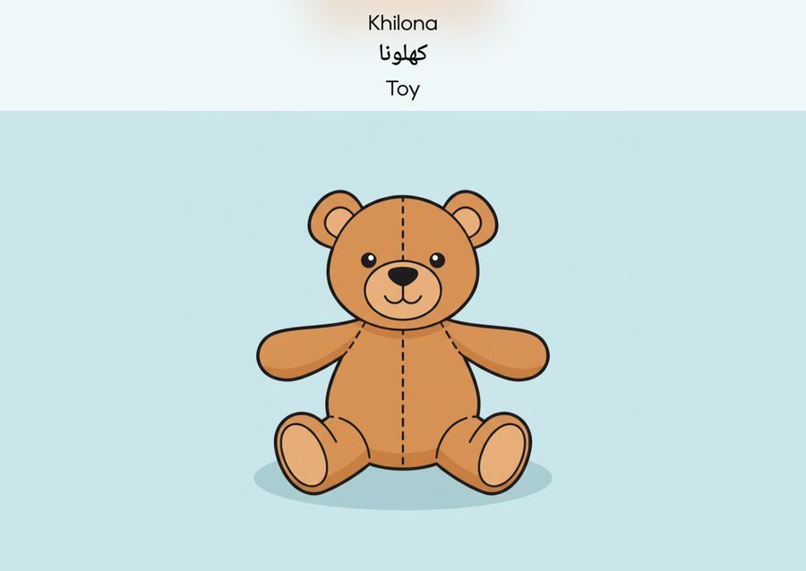 Flashcard: Toy (کھلونا)